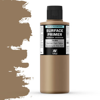 Vallejo Surface Primer German Dark Yellow - 200ml - 74604 - image