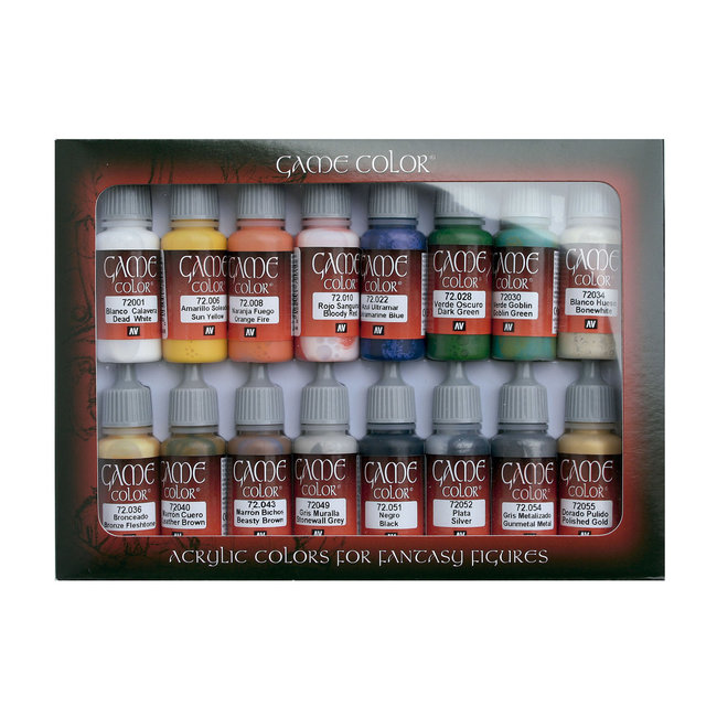 Vallejo Game Color Introduction Set - 16 kleuren - 18ml - 72299