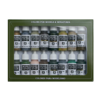 Game Color Advanced Acrylic 16 Colors for Fantasy Figures, 72298