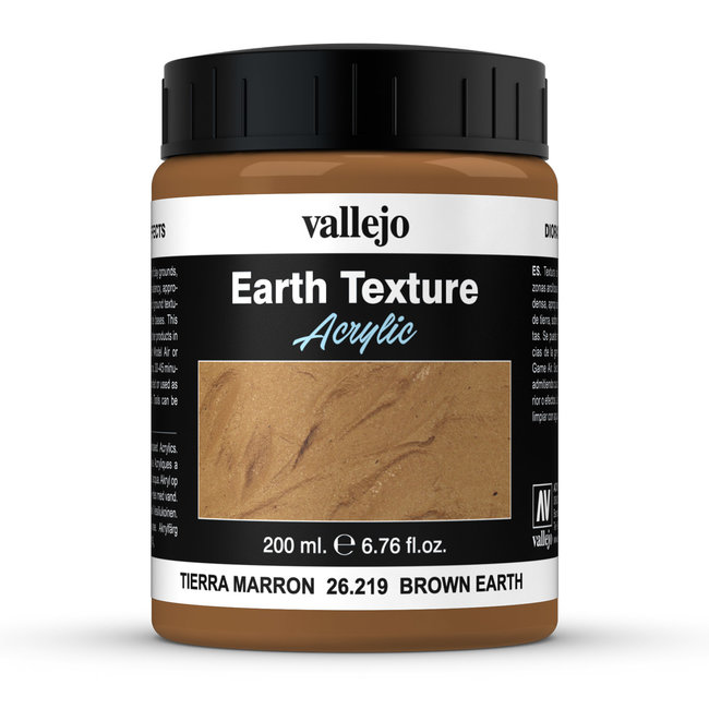 Vallejo Brown Earth Earth Texture Diorama FX - 200ml - 26219