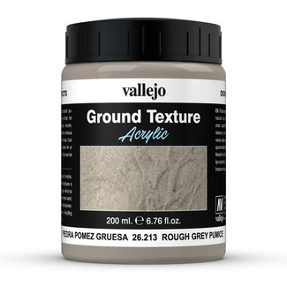 Vallejo Diorama Effects Ground Texture Rough Gray Pumice - 200ml - 26213