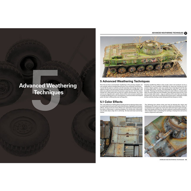 Vallejo Airbrush and Weathering Techniques by Rob Ferreira Scratchmod - 204pag - 75002