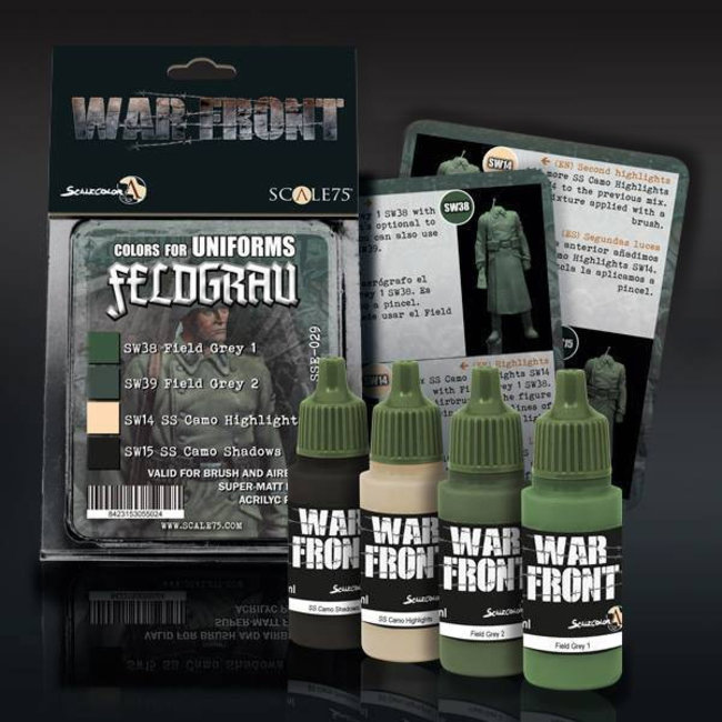 Scale 75 War Front Feldgrau - 4 colors - 17ml - SSE-029