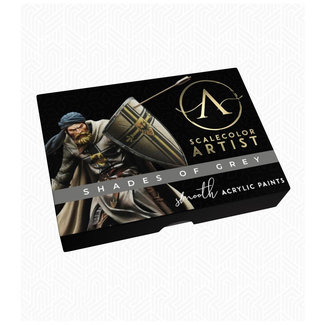 Scale 75 Shades Of Grey Scalecolor Artist - 6 colors - SSAR-03 - image