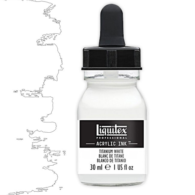 Liquitex Professional Acryl Ink! Titanium White - 30ml - 432 - 4260432