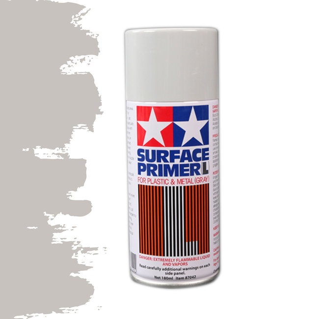 Tamiya Gray Surface Primer - 180 ml. spray can