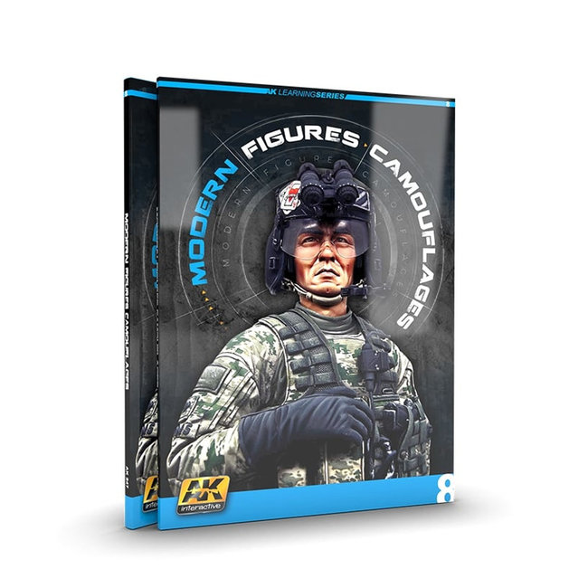 AK interactive Modern Figures Camouflages - AK Learning Series nr 8 - English - 92pag - AK247