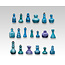 Tabletop-Art Bottles and small bottles 2 - 19x - TTA600004