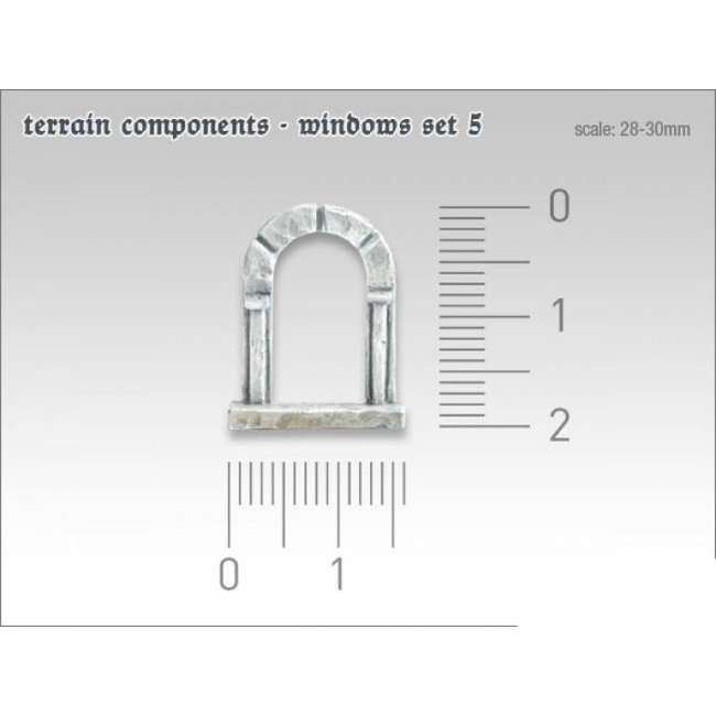 Tabletop-Art Terrain components - Windows set 5 - TTA800008