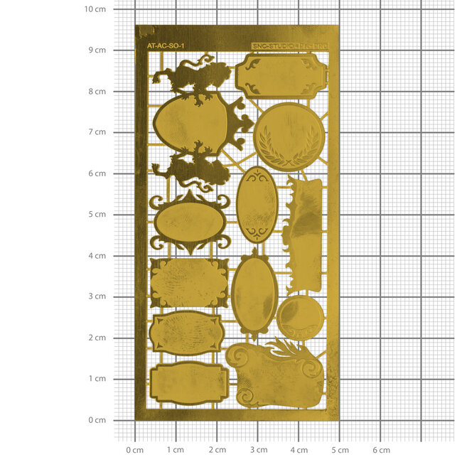 Ätztech Ätztech Name Plastes 1 - Photo-Etch - AT-AC-SO-1