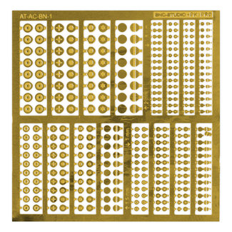 Ätztech Bolts and Nuts 1 - Photo-Etch - AT-AC-BN-1