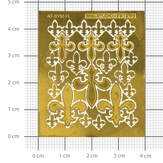 Ätztech Ätztech French Lily - Photo-Etch - AT-SYM-FL-1