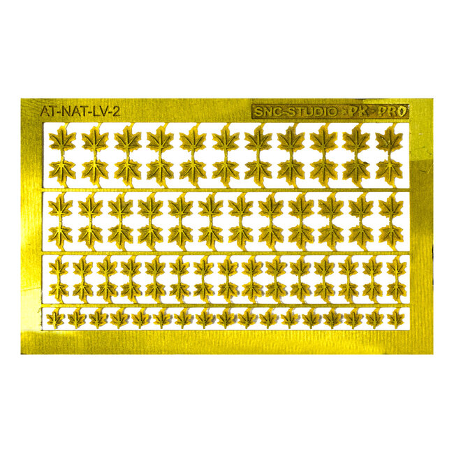 Ätztech Ätztech Maple Leaves - Photo-Etch - AT-NAT-LV-2