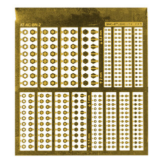 Ätztech Bolts and Nuts 2 - Photo-Etch - AT-AC-BN-2