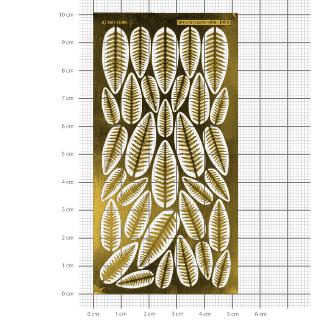 Ätztech Ätztech Fern 1 - Photo-Etch - AT-NAT-FERN-1