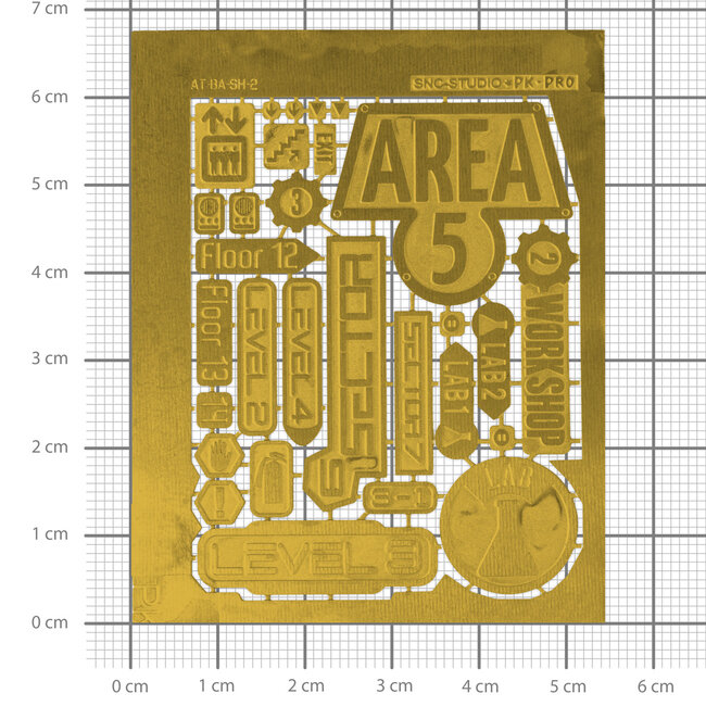 Ätztech Ätztech Building Signs Industry - Photo-Etch - AT-BA-SH-2
