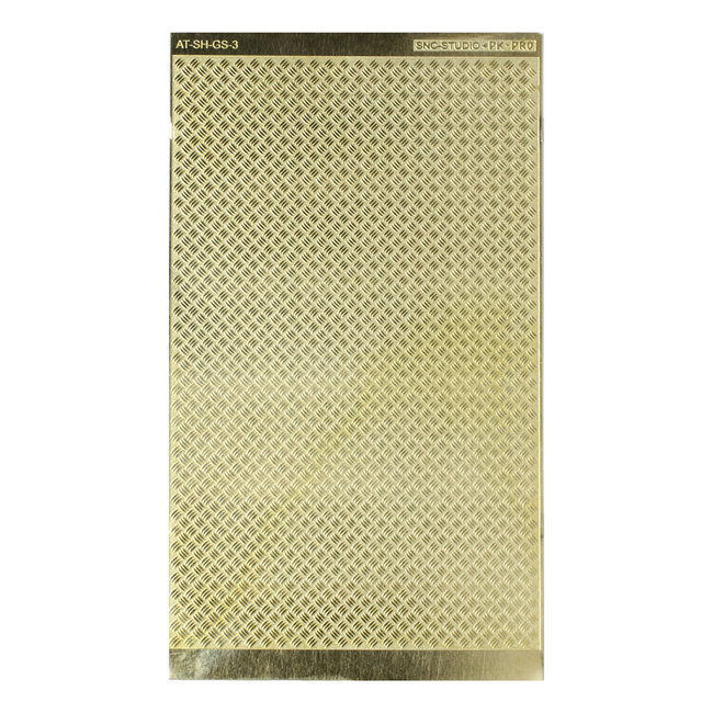 Ätztech Ätztech Treadplate Sheet 3 Bar - Photo-Etch - AT-SH-GS-3