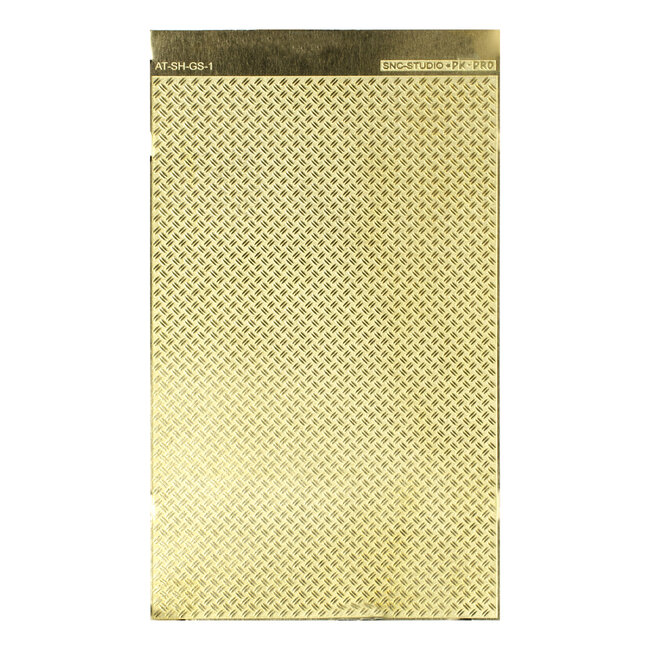 Ätztech Ätztech Treadplate Sheet 2 Bar - Photo-Etch - AT-SH-GS-1