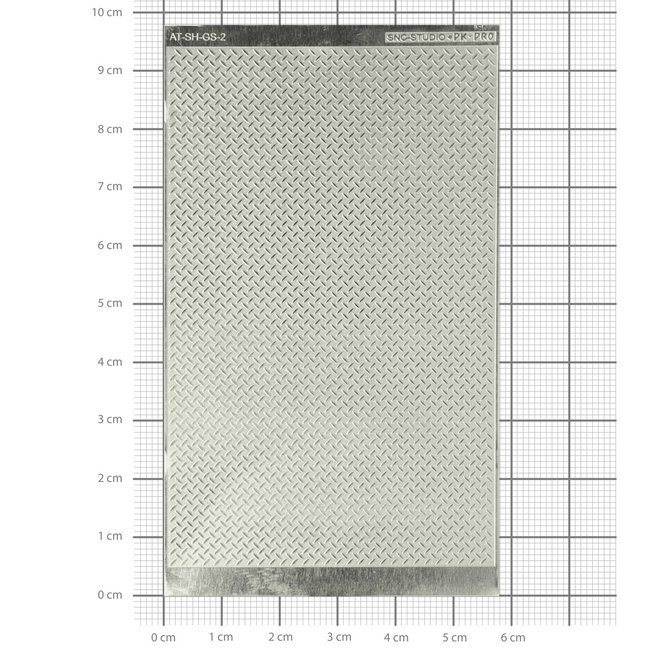 Ätztech Ätztech Treadplate Sheet 1 Bar - Photo-Etch - AT-SH-GS-2