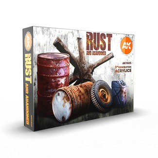 AK interactive Rust and Abandoned - 6 colors - 17ml - AK11605