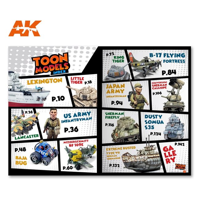 AK interactive AK interactive How To Make Toon Models Tutorial - English - 156pag