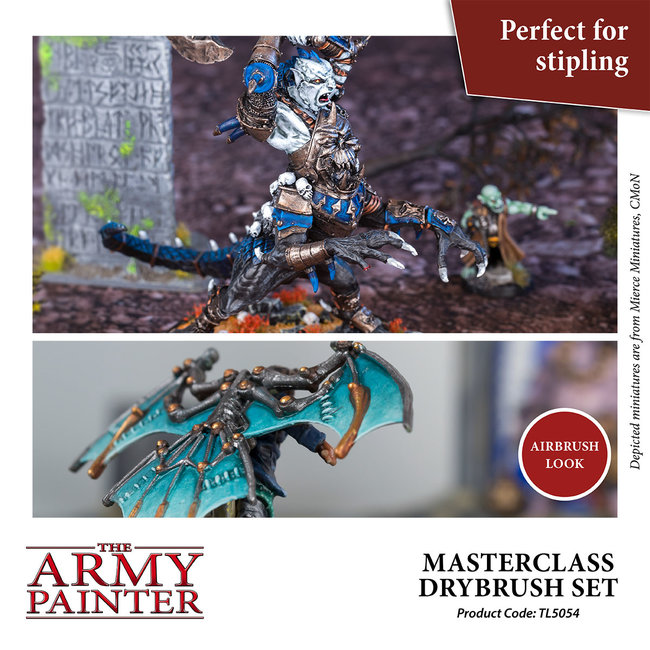 The Army Painter The Army Painter Masterclass Drybrush Set - 3x - TL5054