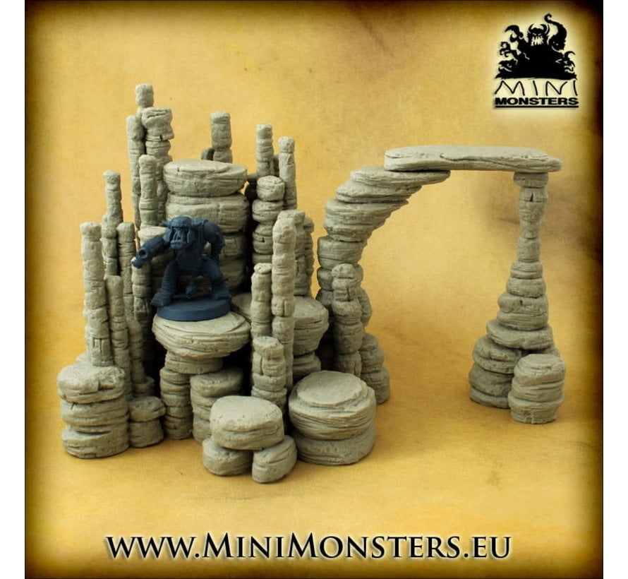 Mini Monsters Rocks - 20x - MM-0107
