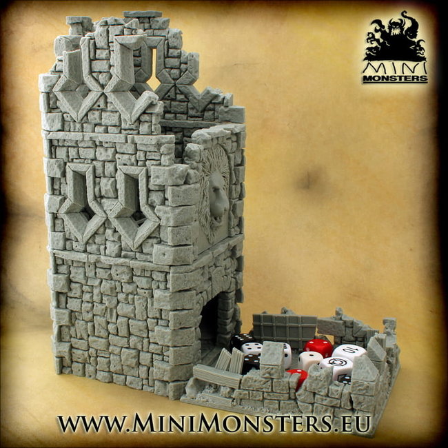 Mini Monsters Mini Monsters Ruined Tower - Dice Tower - MM-0101