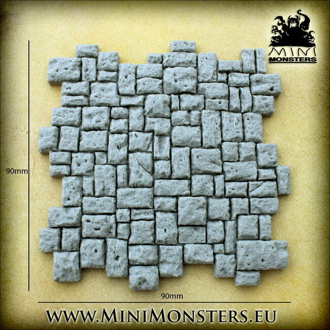 Mini Monsters Mini Monsters Stone Plates - 4x - MM-0100
