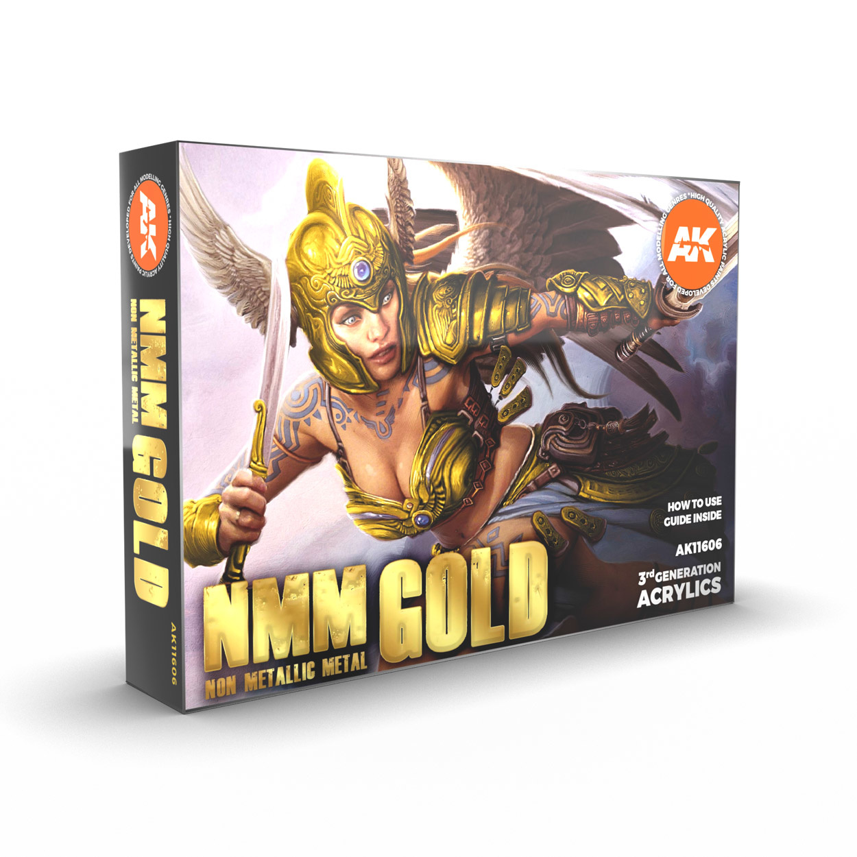 Non metallic. Non Metallic Metal Gold. NMM Gold. Gold NMM Paint Set. Non Metal Metal Painting.