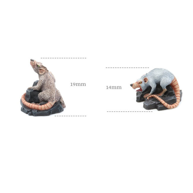 Tabletop-Art Tabletop-Art Giant Rats - 4x - TTA200236