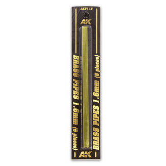 AK interactive Brass Pipes 1,6mm - 5x - AK9115