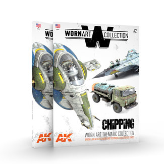 AK interactive Worn Art Collection 2 Chipping - English -124pag - AK4903 - image
