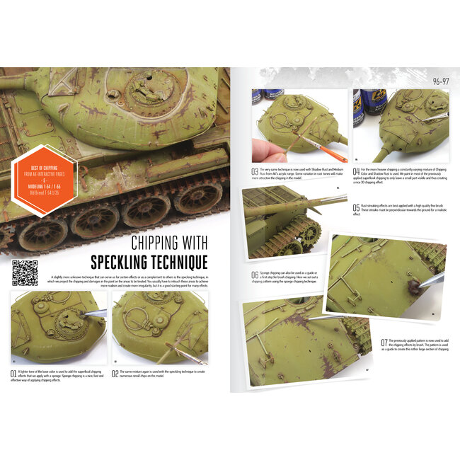 AK interactive AK interactieve Worn Art Collection 2 Chipping - Engels -124pag - AK4903