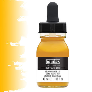 Liquitex Professional Acryl Ink! Yellow Orange Azo - 30ml - 414 - 4260414