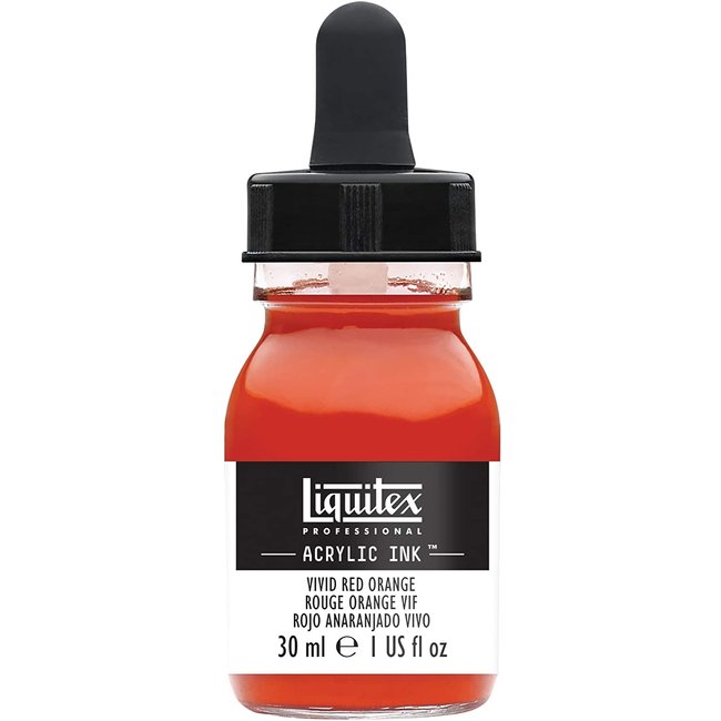 Liquitex Liquitex Professional Acrylic Ink! Vivid Red Orange - 30ml - 620 - 4260620