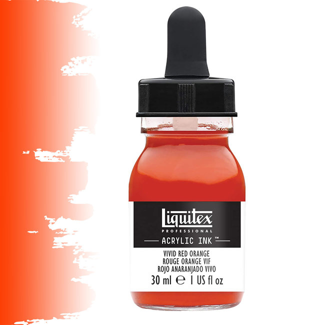 Liquitex Liquitex Professional Acrylic Ink! Vivid Red Orange - 30ml - 620 - 4260620