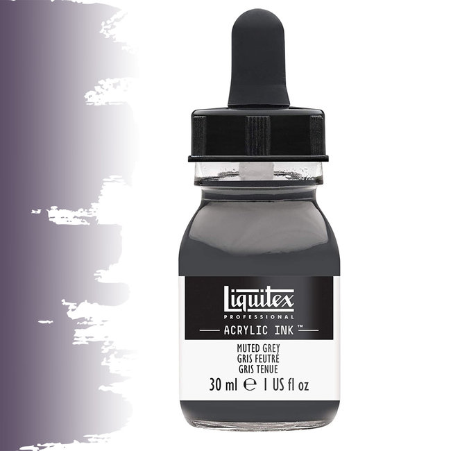 Liquitex Liquitex Professional Acrylic Ink! Muted Grey - 30ml - 505 - 4260505