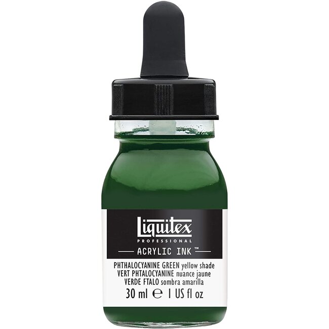 Liquitex Liquitex Professional Acryl Ink! Phthalocyanine Green Yellow Shade - 30ml - 319 - 4260319