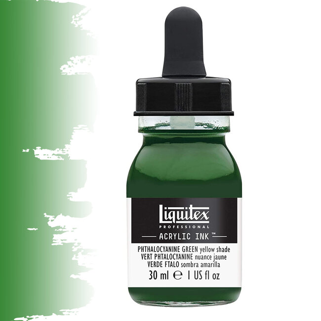 Liquitex Liquitex Professional Acryl Ink! Phthalocyanine Green Yellow Shade - 30ml - 319 - 4260319