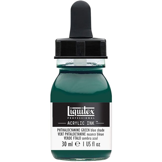 Liquitex Liquitex Professional Acryl Ink! Phthalocyanine Green Blue Shade - 30ml - 317 - 4260317