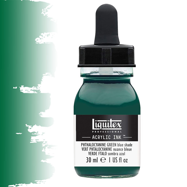 Liquitex Liquitex Professional Acryl Ink! Phthalocyanine Green Blue Shade - 30ml - 317 - 4260317