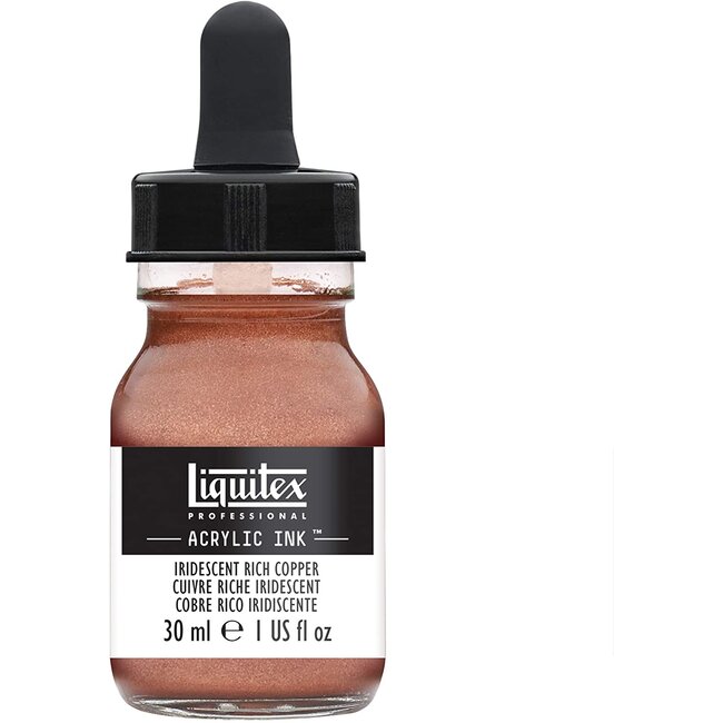 Liquitex Liquitex Professional Acrylic Ink! Iridescent Rich Copper - 30ml - 230 - 4260230