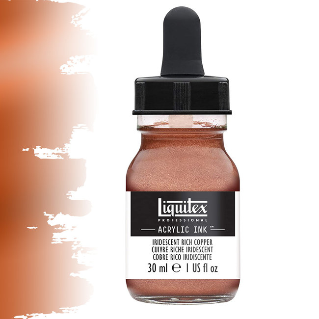 Liquitex Liquitex Professional Acrylic Ink! Iridescent Rich Copper - 30ml - 230 - 4260230