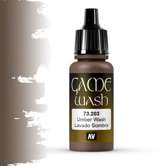 Vallejo Game Color Wash Umber Shade - 17ml - 73 203