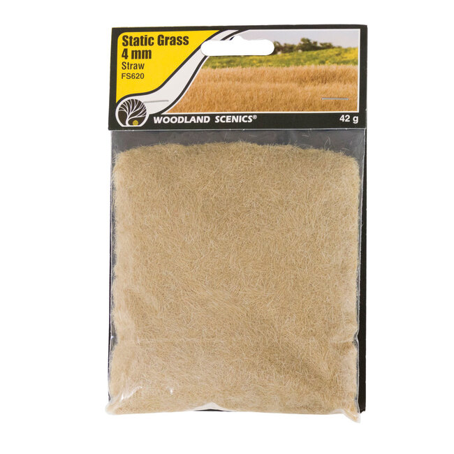 Woodland Scenics Woodland Scenics Static Grass Straw 4mm - 42gr - FS620
