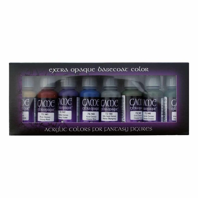 Vallejo Game Color Extra Opaque Set - 8 colors - 17ml - 72294