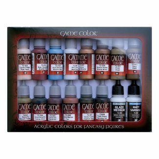 Vallejo Game Color Set Specialist - 16 kleuren - 17ml - 72297