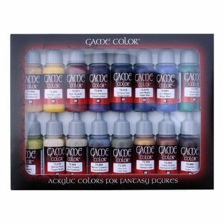 Vallejo Game Color Set Advanced - 16 kleuren - 17ml - 72298