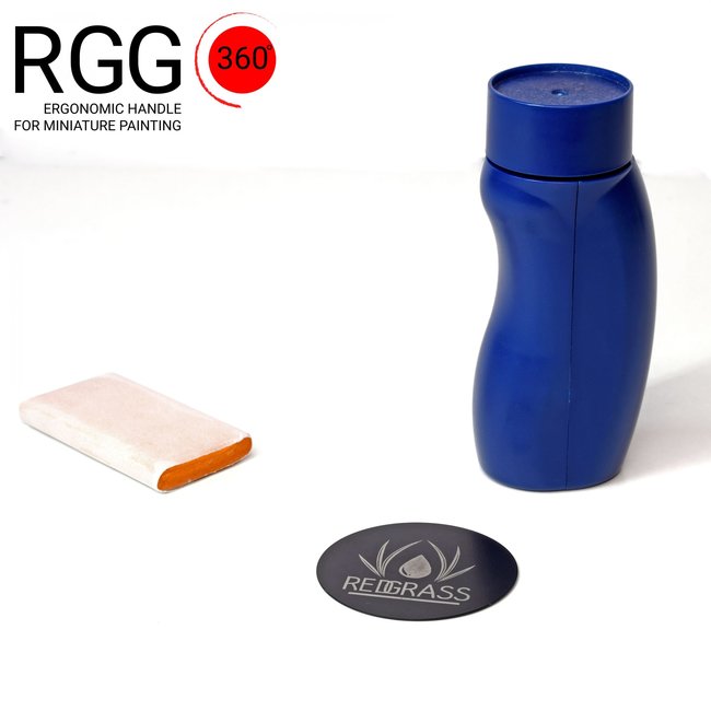 Redgrassgames Redgrassgames 360 ° Miniature Holder V2 - RGG360-MAG-BL